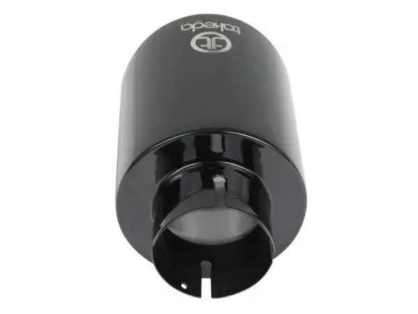 aFe Takeda Universal Exhaust Tip 2-1/2 IN Inlet x 4-1/2 IN Outlet x 7 IN L- Black thumbnail 3