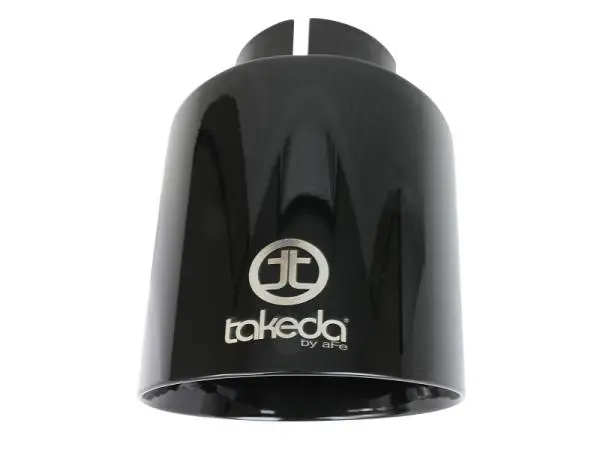 aFe Takeda Universal Exhaust Tip 2-1/2 IN Inlet x 4-1/2 IN Outlet x 7 IN L- Black thumbnail 5