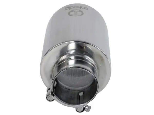 aFe Takeda Universal Exhaust Tip 2-1/2 IN Inlet x 4-1/2 IN Outlet x 7 IN L- Polished thumbnail 3