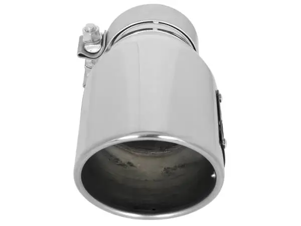 aFe MACH Force-Xp Universal Exhaust Tip 3 IN Inlet x 4-1/2 IN Outlet x 9 IN L- Polished Tip thumbnail 3