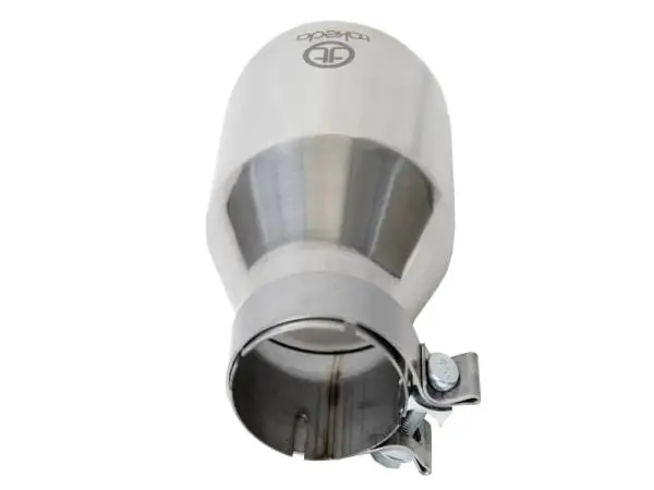 aFe Takeda Universal Exhaust Tip 3 IN Inlet x 5 IN Outlet x 9 IN L- Polished thumbnail 4