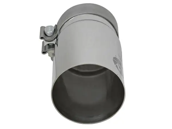 aFe MACH Force-Xp Universal Exhaust Tip 3-1/2 IN Inlet x 4 IN Outlet x 7 IN Polished Right Side Exit thumbnail 3