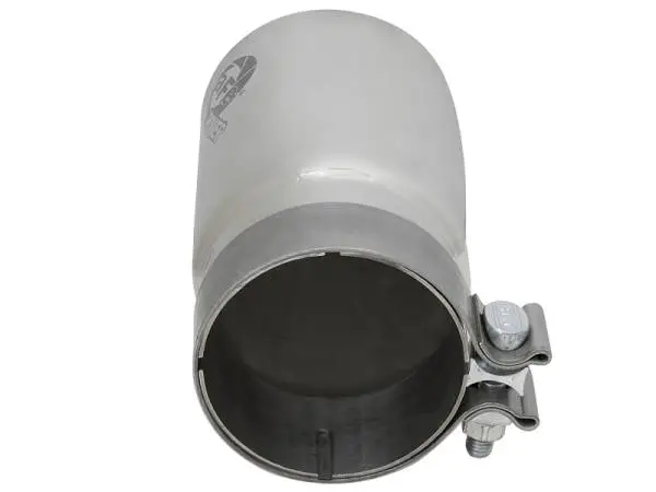aFe MACH Force-Xp Universal Exhaust Tip 3-1/2 IN Inlet x 4 IN Outlet x 7 IN Polished Right Side Exit thumbnail 4