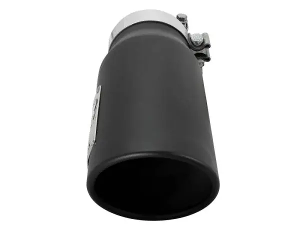 aFe MACH Force-Xp Universal Exhaust Tip 4 IN Inlet x 5 IN Outlet x 12 IN L- Black Tip thumbnail 4
