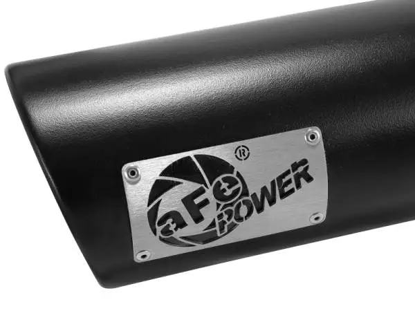 aFe MACH Force-Xp Universal Exhaust Tip 4 IN Inlet x 5 IN Outlet x 12 IN L- Black Tip thumbnail 5