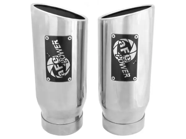 aFe MACH Force-Xp Universal Exhaust Tip 4 IN Inlet x 5 IN Outlet x 12 IN L thumbnail 2