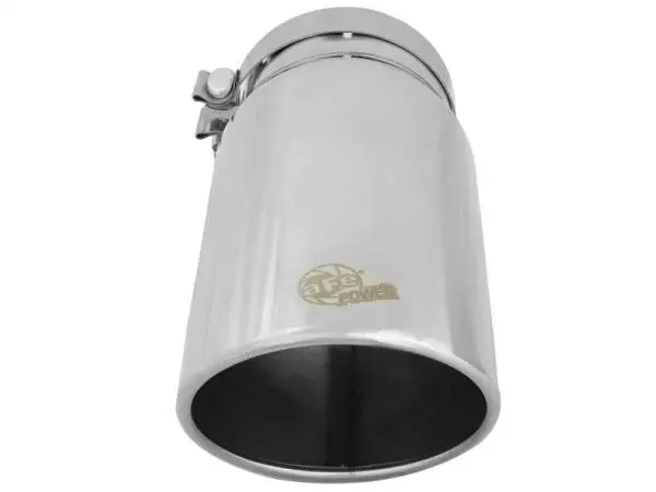 aFe Universal Bolt On Exhaust Tip Polished 5in Inlet x 6in Outlet x 12in Long thumbnail 4
