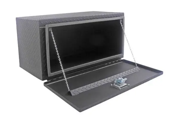 Deezee Universal Tool Box - Specialty Underbed Black BT Alum 36X20X18 (Txt Blk) thumbnail 5