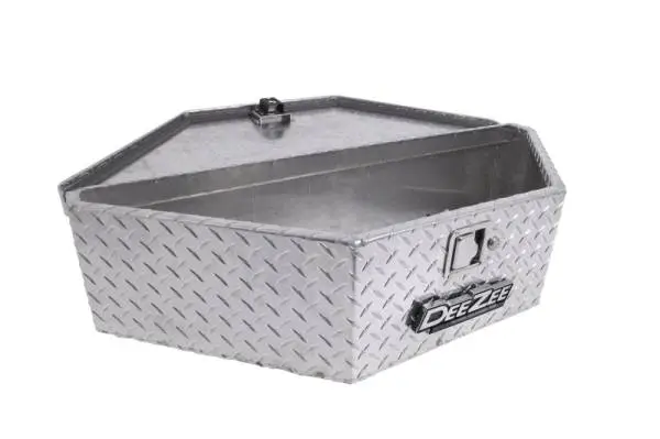 Deezee Universal Tool Box - Specialty 45 Degree Triangle BT Alum thumbnail 4