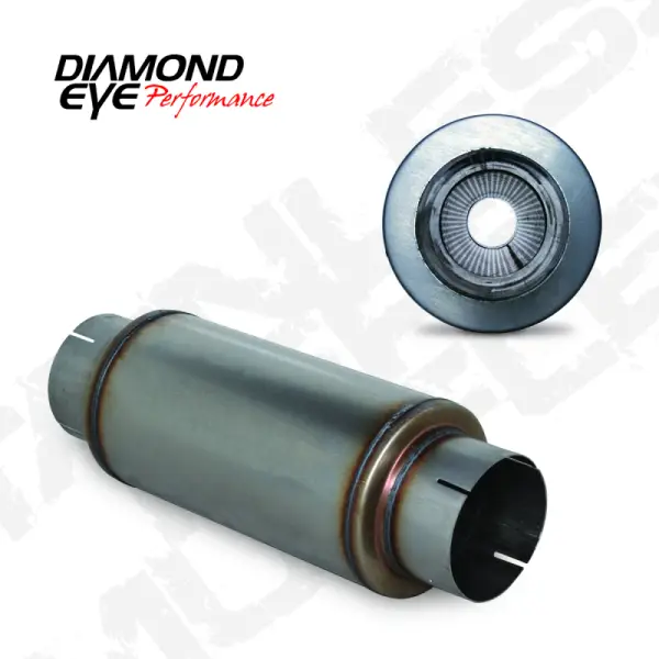 Diamond Eye MFLR 5inID SGL IN/SGL OUT 7inDIA X 14in BODY 20in LENGTH PERF SLOTTED ENDS 409 SS thumbnail 2
