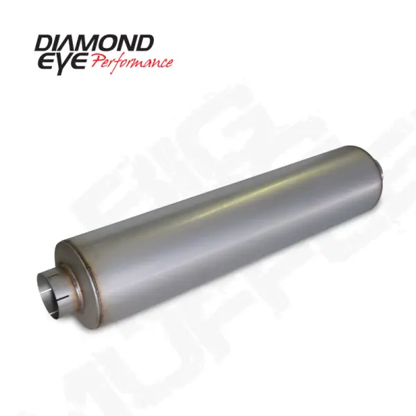 Diamond Eye MFLR BIG DOG QUIET TONE 5inID SGL IN/SGL OUT 10inDIA X 45in BODY 51in LENGTH BAFFLED AL thumbnail 3