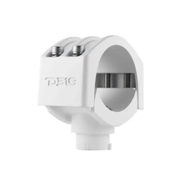 DS18 Tube Mounting Clamp 3in 2.75in 2.5in 2.25in Rubber Adapter For NXL-X and CF-X Towers White thumbnail 4