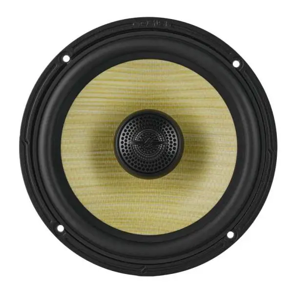 DS18 Deluxe Quality 6.5in Coaxial 150 Watts RMS 4 ohm Yellow Straw + Composite Foam Cone thumbnail 2