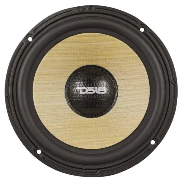 DS18 Dlx Quality 6.5in + 2in 2-Way 150 Watts RMS 4 ohm Yellow Straw + Composite Foam Cone Component thumbnail 4