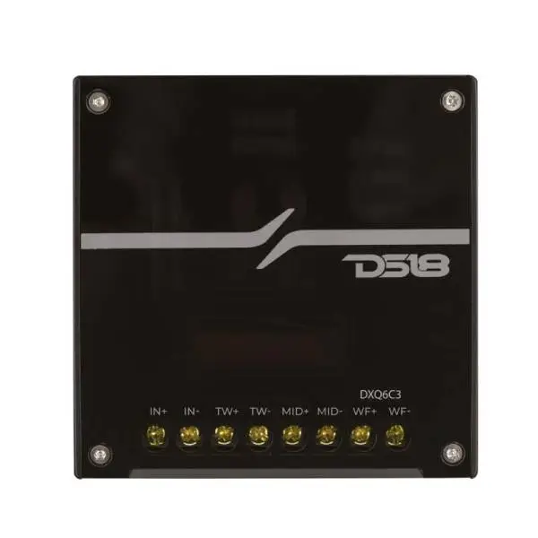 DS18 Dlx Quality 6.5in + 3.5in + 2in 3-Way 150 Watts RMS 4 ohm Yellow Straw + Composite Foam Cone thumbnail 2