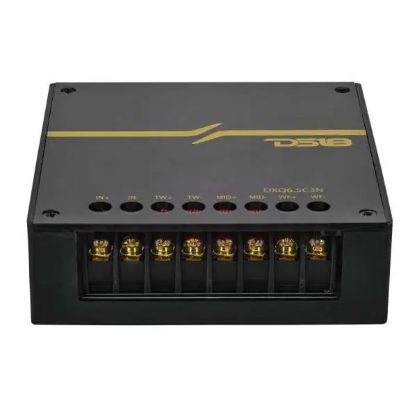 DS18 Dlx Qlty 6.5in+3.5in+2.2in 3-Way 180 Watt RMS 4 ohm Ylw Straw + Composite Foam Cone Neodymium thumbnail 2