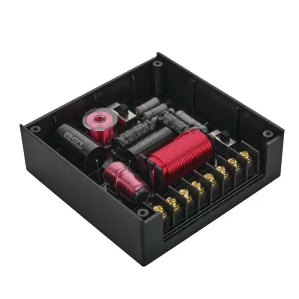 DS18 Dlx Qlty 6.5in+3.5in+2.2in 3-Way 180 Watt RMS 4 ohm Ylw Straw + Composite Foam Cone Neodymium thumbnail 3