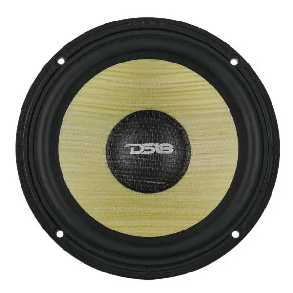 DS18 Dlx Qlty 6.5in+3.5in+2.2in 3-Way 180 Watt RMS 4 ohm Ylw Straw + Composite Foam Cone Neodymium thumbnail 5