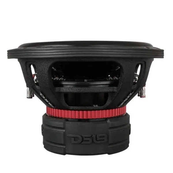 DS18 12in 1500 Watts RMS 4+4 ohm DVC Quad Stacked Magnet Reinforced Cone Subwoofers thumbnail 7