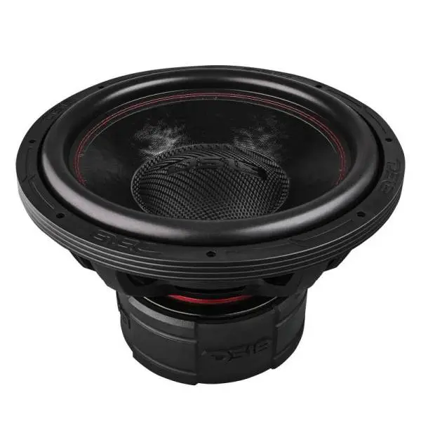 DS18 15in 3000 Watts RMS 4+4 ohm DVC Quad Stacked Magnet Reinforced Cone Subwoofers thumbnail 2