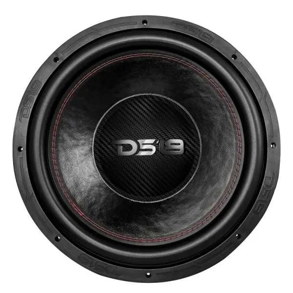 DS18 15in 3000 Watts RMS 4+4 ohm DVC Quad Stacked Magnet Reinforced Cone Subwoofers thumbnail 3