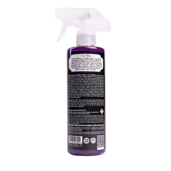 Chemical Guys Mat ReNew Rubber + Vinyl Floor Mat Cleaner & Protectant - 16oz thumbnail 2