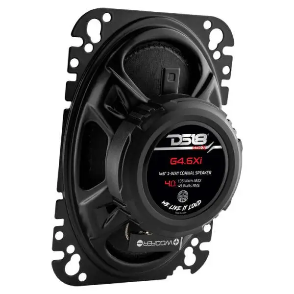 DS18 4x6in 45 Watts RMS 4 ohm 2-Way Coaxial System Universal Fit thumbnail 2