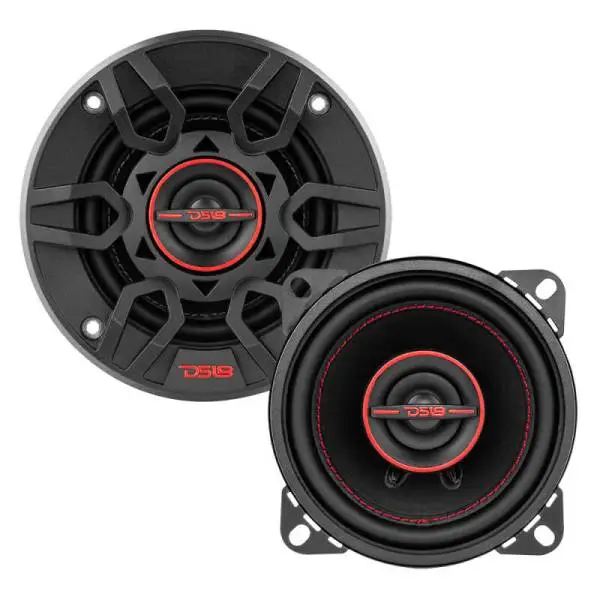 DS18 4in 40 Watts RMS 4 ohm 2-Way Coaxial Speaker System Universal Fit thumbnail 4