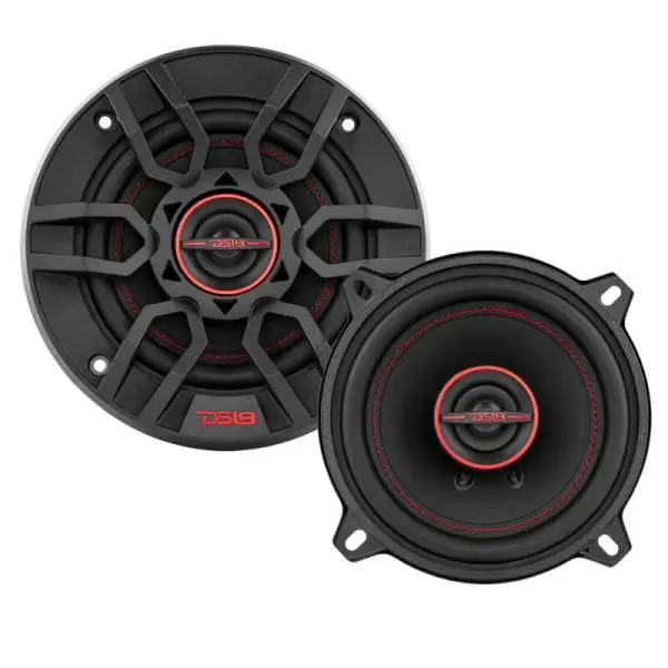 DS18 5.25in 45Watts RMS 4 ohm 2-Way Coaxial Speaker System Universal Fit thumbnail 4