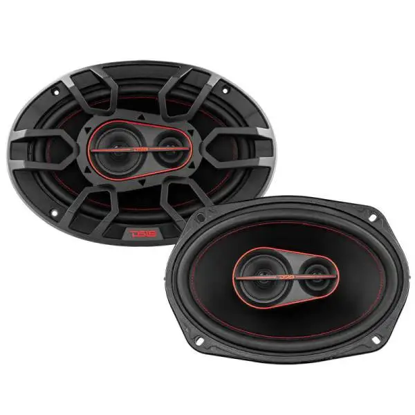 DS18 6x9in 60 Watts RMS 4 ohm 3-Way Coaxial Speaker System Universal Fit thumbnail 3