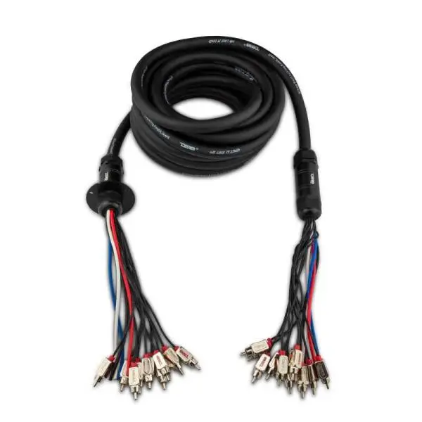 DS18 Medusa Wire Pack 10 Channel RCA 4 x 12GA OFC Power Wire 30-Feet thumbnail 6