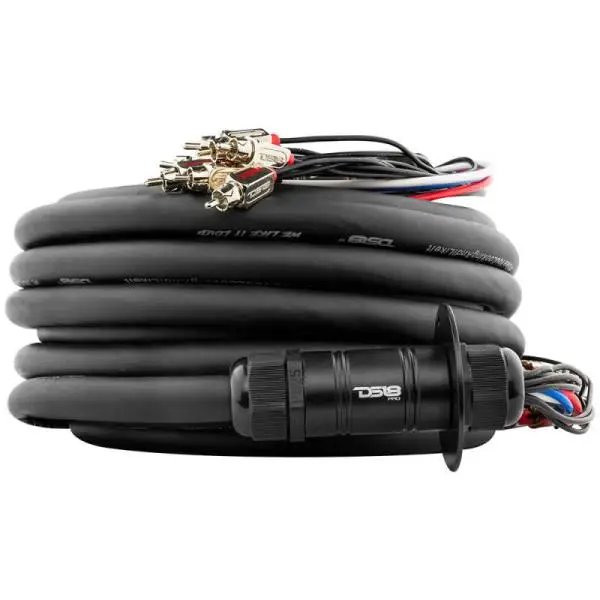 DS18 Medusa Wire Pack 10 Channel RCA 4 x 12GA OFC Power Wire 50-Feet thumbnail 4