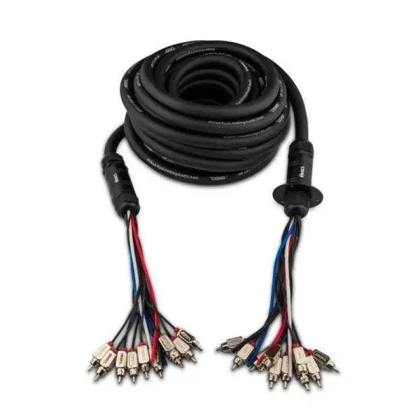 DS18 Medusa Wire Pack 10 Channel RCA 4 x 12GA OFC Power Wire 50-Feet thumbnail 6