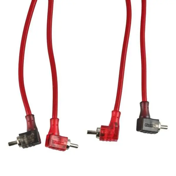 DS18 Level 2 RCA Wire 12-Feet Smart 90-Degree Connectors thumbnail 2