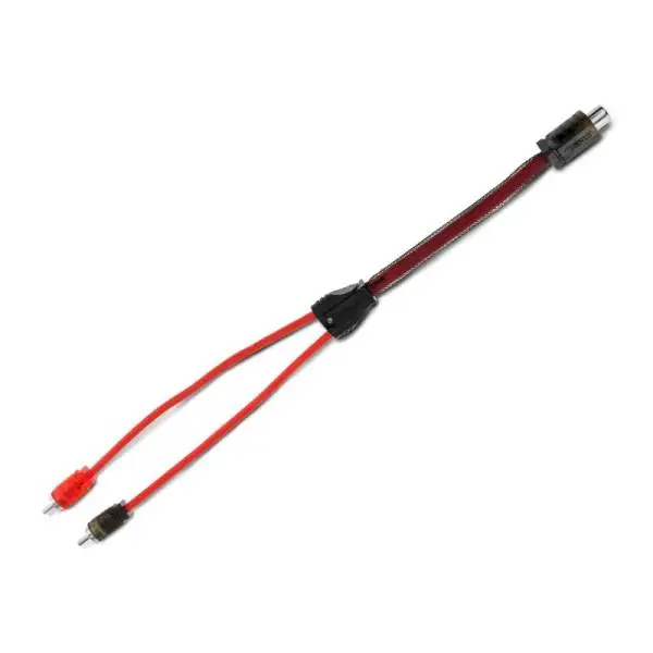DS18 Level 2 RCA Wire Y Connector 1 Female to 2 Male thumbnail 2