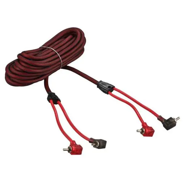 DS18 Level 2 RCA Wire 20-Feet Smart 90-Degree Connectors thumbnail 3