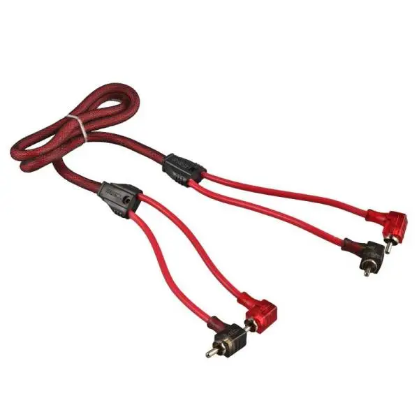 DS18 Level 2 RCA Wire 3-Feet Smart 90-Degree Connectors thumbnail 3