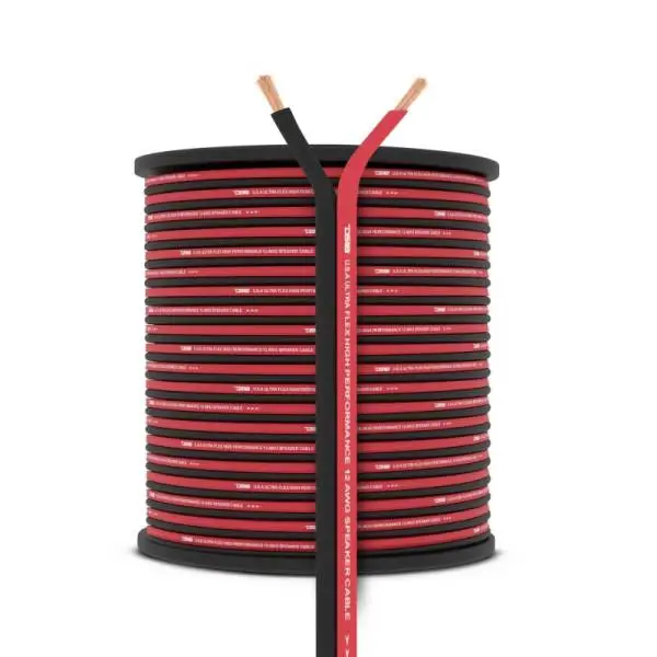 DS18 Speaker Wire 12-GA 500-Feet Red and Black thumbnail 2