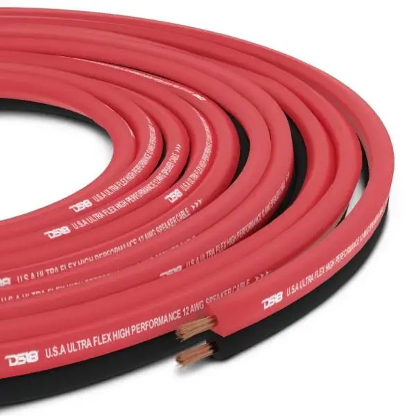 DS18 Speaker Wire 12-GA 500-Feet Red and Black thumbnail 3