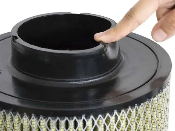 aFe Magnum FLOW Universal Air Filter w/ Pro Guard 7 Media 4in F x 8-1/2in B x 8-1/2in T x 11in H thumbnail 3