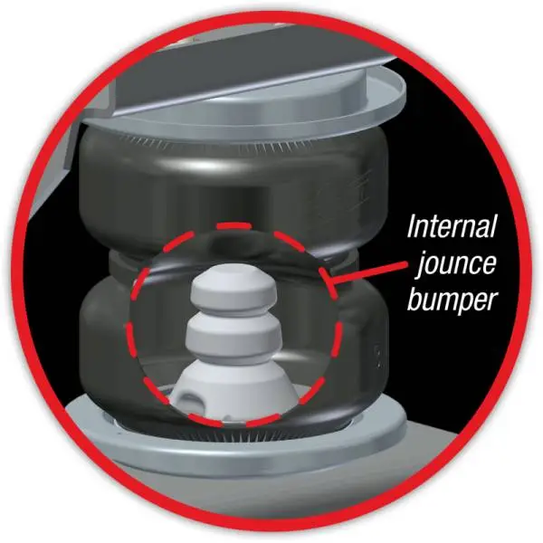 Air Lift Replacement Air Spring - Loadlifter 5000 Ultimate Bellows Type w/ internal Jounce Bumper thumbnail 6
